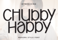Chubby Happy Font - Featured Image