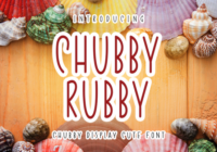 Chubby Rubby Font - Featured Image