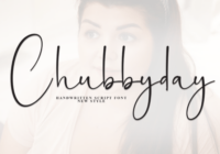 Chubbyday Font - Featured Image