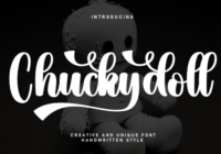 Chuckydoll Font - Featured Image