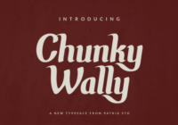 Chunky Wally Font - Featured Image