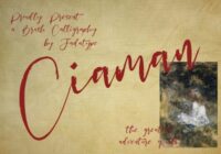 Ciaman Font - Featured Image