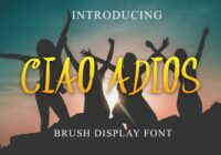 Ciao Adios Font - Featured Image