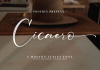 Cicaero Font - Featured Image