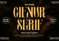 Cienur Font - Featured Image