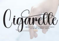 Cigarette Font - Featured Image