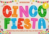Cinco Fiesta Font - Featured Image