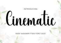 Cinematic Font - Featured Image