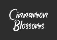 Cinnamon Blossoms Font - Featured Image