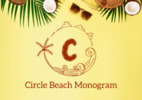 Circle Beach Monogram Font - Featured Image