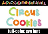 Circus Cookies Font - Featured Image