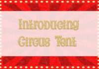 Circus Tent Font - Featured Image