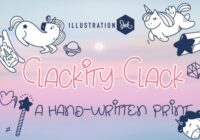 Clackity Clack Font - Featured Image