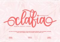 Clafia Font - Featured Image