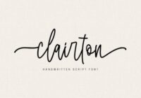 Clairton Font - Featured Image