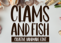 Clams and Fish Font - Featured Image