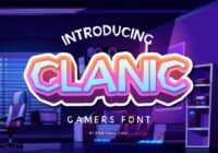 Clanic Font - Featured Image