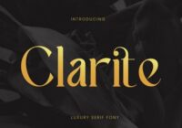 Clarite Regular Font - Featured Image