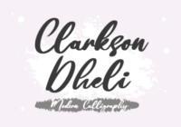 Clarkson Dheli Font - Featured Image