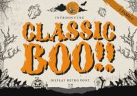 Classic Boo Font - Featured Image