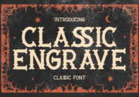 Classic Engrave Font - Featured Image
