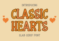 Classic Hearts Font - Featured Image