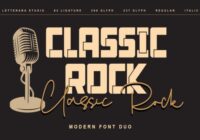Classic Rock Font - Featured Image