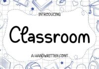 Classroom Font - Featured Image
