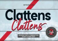 Clattens Duo Font - Featured Image
