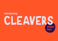 Cleavers Font - Featured Image