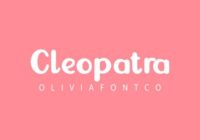 Cleopatra Font - Featured Image
