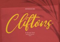 Clifttons Font - Featured Image