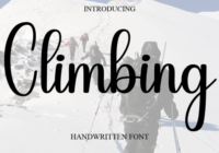 Climbing Font - Featured Image