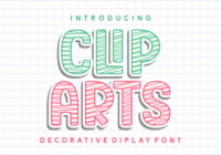 Clip Arts Font - Featured Image
