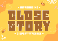 Close Story Font - Featured Image