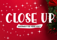 Close Up Font - Featured Image