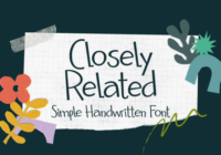 Closely Related Font - Featured Image