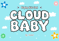 Cloud Baby Font - Featured Image