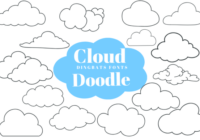 Cloud Doodle Font - Featured Image