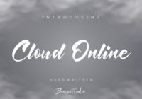 Cloud Online Font - Featured Image