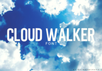 Cloud Walker Font - Featured Image