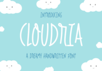 Cloudria Font - Featured Image