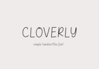 Cloverly Font - Featured Image