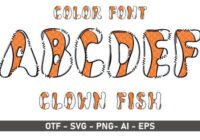 Clown Fish Font - Featured Image