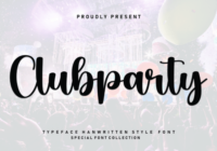 Clubparty Font - Featured Image