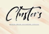 Clusters Font - Featured Image