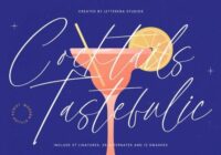 Cocktails Tastefulic Font - Featured Image