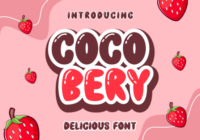 Coco Bery Font - Featured Image