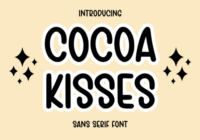 Cocoa Kisses Font - Featured Image
