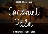 Coconut Palm Font - Featured Image